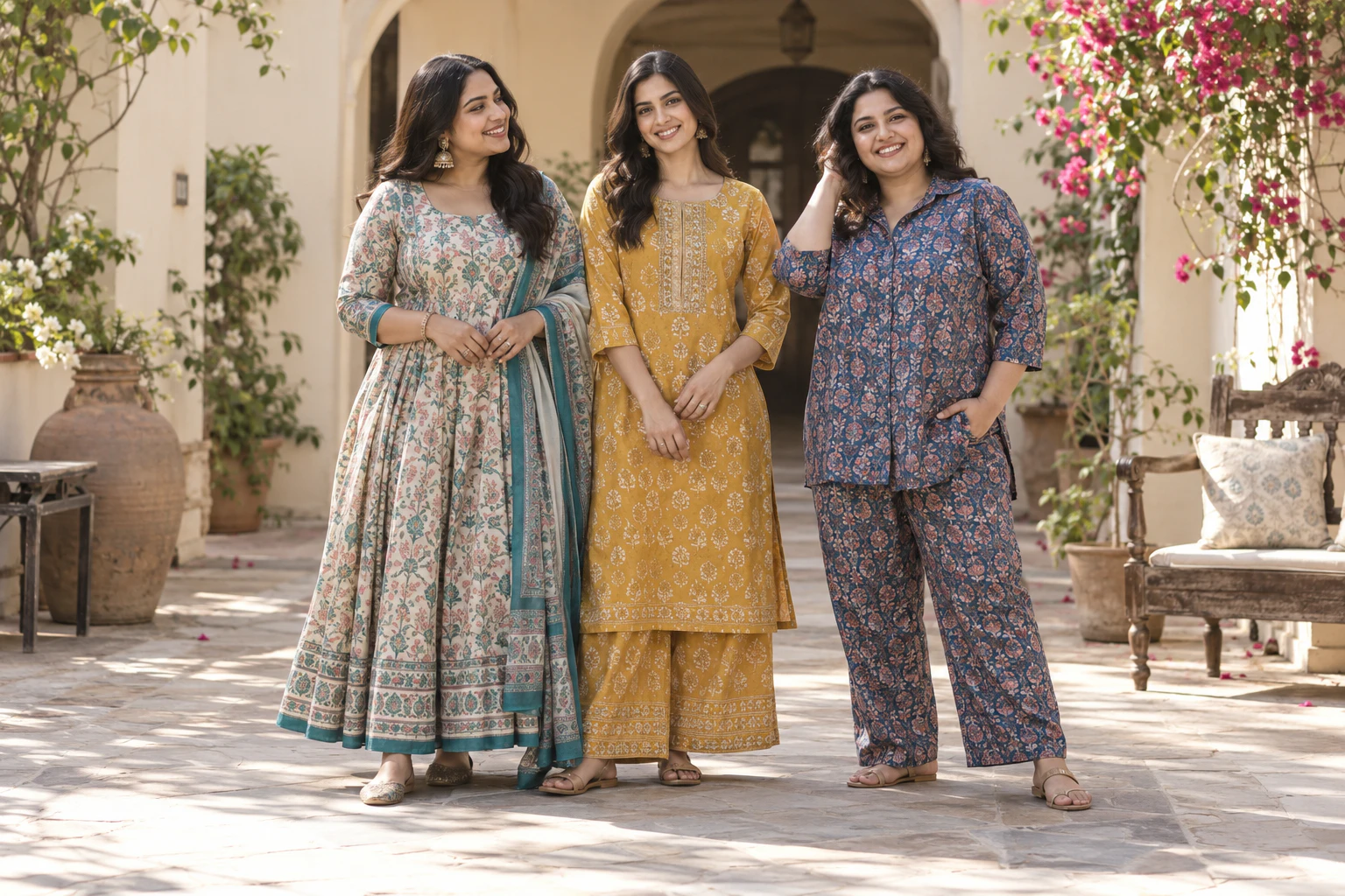Types of kurta sets for women: Anarkali, straight, A-line or co-ord?